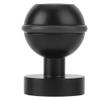 Ball Head Base Mount, Metal Ball Head Base Mount Diving Light Bracket Action Camera Ball Head Base Hot Shoe Mount Hot Shoe Mount 1/4 Screw Hole (Black) view 4