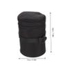CAXUSD Durable Camera Lens Pouch for Digital Cameras Protects Bumps Scratches view 2