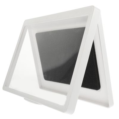 Angoily Wall Mount Holder 180-Degree Rotatable Design Waterproof Stand for Home Kitchen and Office Punch-Free Installation White