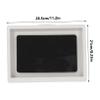 Angoily Wall Mount Holder 180-Degree Rotatable Design Waterproof Stand for Home Kitchen and Office Punch-Free Installation White view 2
