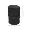 NUOBESTY Professional Camera Lens Storage Bag Thickened Pouch for Protective Lens Holder for Travel Friendly Camera Lens Case view 2