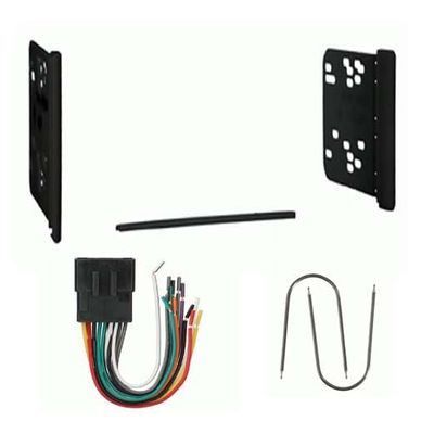 Double DIN Car Stereo Install Kit Compatible with Ford Crown Victoria for 1998, 1999, 2000, 2001, & 2002 - No Factory Amplified System