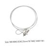 Angoily 1.8m Laptop Locking Cable Security Lock -Theft Lock Password for Tablets Monitors Compatibility Easy One-Hand view 2
