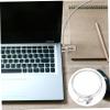 Angoily 1.8m Laptop Locking Cable Security Lock -Theft Lock Password for Tablets Monitors Compatibility Easy One-Hand view 4