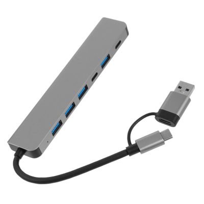 Angoily USB Hub Splitter Adapter for and Dual- USB Versatile Compatibility for Efficient Multitasking and Device Expansion