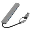 Angoily USB Hub Splitter Adapter for and Dual- USB Versatile Compatibility for Efficient Multitasking and Device Expansion view 1
