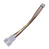 BOXUWFO HONGP PC Graphics Card Motherboard PWM 4Pin PH2.0 to 4Pin Fan Cable Connector Adapter 1 to 2 Y Splitter 4Pin to daul 2X4Pin view 1