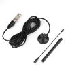 TV Dual Antenna, Can Receive Signal for ATSC T 2 ISDB, Signals up to 50 Miles, Ideal for Bedroom, Kitchen, Caravan, Vessel, or in Car, Lightweight and Portable view 1