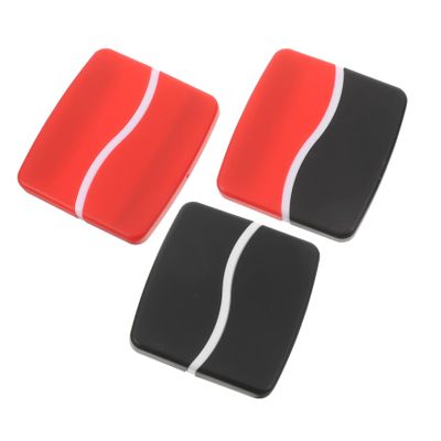 Anneome 3pcs Portable Keyboard Brush Multifunctional Screen Keyboard Dual Head Brush for Electronics Office Accessory Black Red Black Red