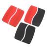 Anneome 3pcs Portable Keyboard Brush Multifunctional Screen Keyboard Dual Head Brush for Electronics Office Accessory Black Red Black Red view 1