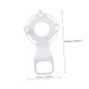 NUOBESTY 1pc Wall Mount Speaker Holder Compatible Non-Punch Design Easy Installation Bracket for Space-Saving Bathroom Kitchen Living Room and Bedroom view 2