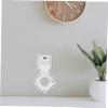 NUOBESTY 1pc Wall Mount Speaker Holder Compatible Non-Punch Design Easy Installation Bracket for Space-Saving Bathroom Kitchen Living Room and Bedroom view 3