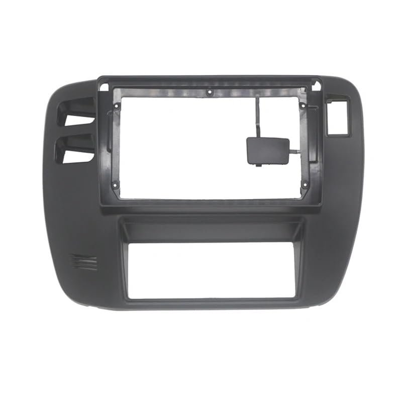 KITQLPG Car Radio Frame Kit Compatible with Patrol 1997-2005 Video Audio Player Install Dash Panel Mount Bezel Faceplate(Black LHD)