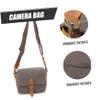 DIYEAH Mini Camera Storage Bag Lightweight Camera Messenger Bag Shoulder Strap for view 4