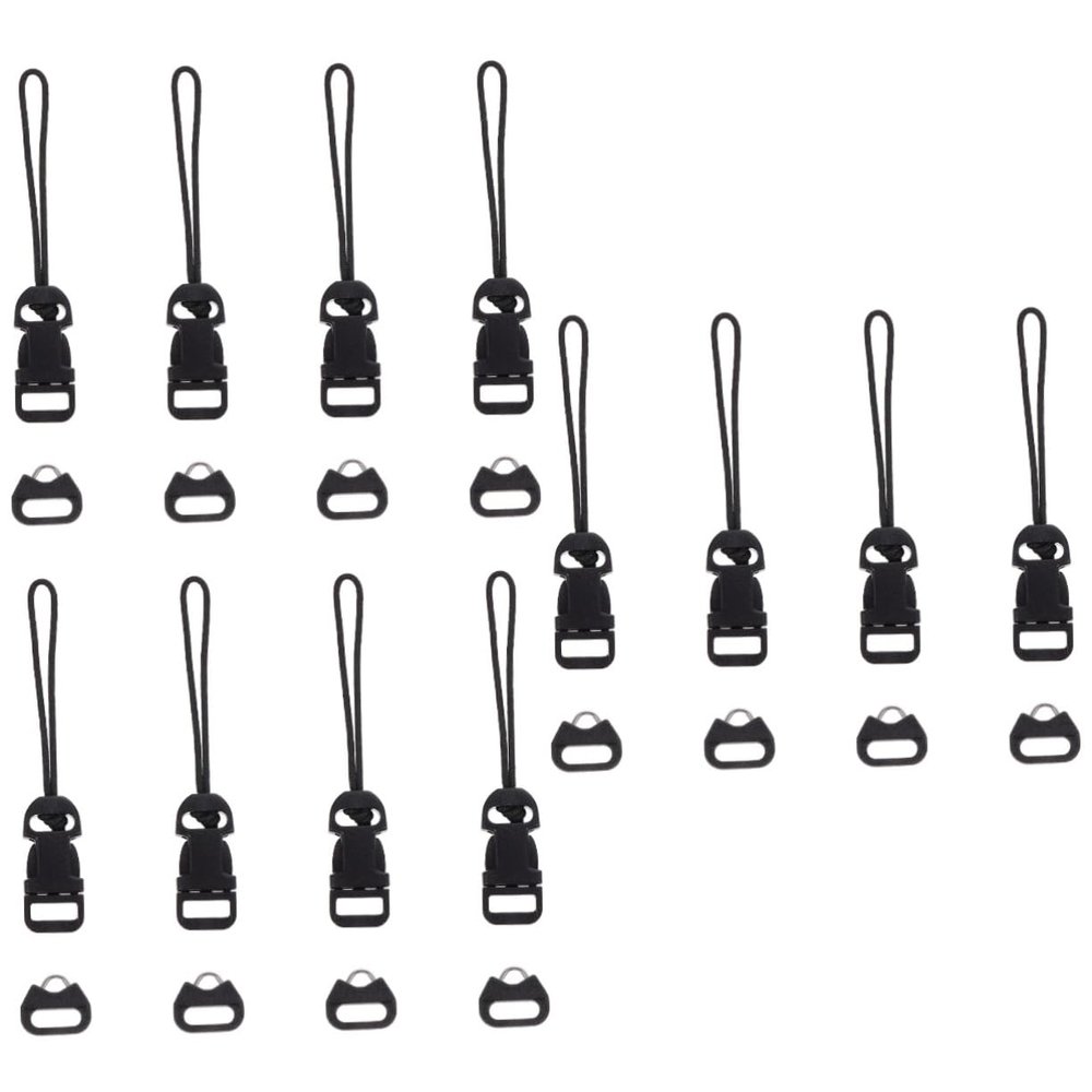 CONGARTENO 24pcs Strap Converter Quick Release Camera Connector Adapter for Mirrorless and Point Shoot Cameras and System Clip for Binoculars and Accessories