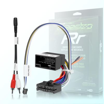 ATOTOZONE AC-ADSX10 ADS Protocol Decoder Wiring Harness for X10 Series Car Stereo with Retain Vehicle Functions,Real-Time Data,Stable Transmission,Plug and Play(Requires ADS-MRR/MRR2 Interface Module)