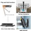 Electric TV Ceiling Mount with Remote Control, Hidden Drop Down Lift, Telescopic Motorized Bracket, 0-85 Tilt, Fits 50-90 Inch TVs(5075inch TV) view 4