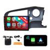 [2G 64G] Android Car Stereo FM Radio Carplay Android Auto 10.1" Touchscreen Headunit Media Player with Backup Camera for Honda Stream 2006-2013 RHD view 1