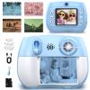 Kids Camera Instant Print 1080P Front Rear Dual Selfie - Kids Digital Camera with Video Games, 32GB & 5-Color Print Paper/ 250 Photos,Easy to Use & Great Toys Gifts for Boys Girls, Ages 3-12 view 1