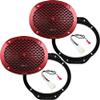 DS18 Speakers 6X9 inch for Ford F-150 2015-2024 Upgrade Kit - Pair of Pro Series with Adapters and Harness, Mid-Range Loudspeakers Car Audio Front Door Speaker PRO-X694BM view 1