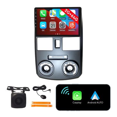 [2G 64G] Android Car Stereo FM Radio Carplay Android Auto 9" Touchscreen Headunit Media Player with Backup Camera for Toyota Rush/Daihatsu Terios 2008 2009 2010