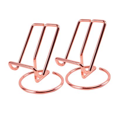 AUTSUPPL Elegant Wrought Iron Electroplating Phone Rack Phone Holders for Desk Tablet Storage Racks for Home
