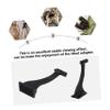 Angoily Screw Binocular Tripod Adapter Clamp Black Tripod Adapter for Binoculars view 3