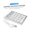DOITOOL Zinc Alloy Keypad for Laptop USB Numeric Keypad Ports Hub Lightweight Keyboard for Computer view 3