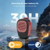 Wearable Bluetooth Speaker, Water-Resistant Portable Speaker Bluetooth (Non-Magnetic) Built in Mic for Hands-Free/Call, Suitable for Indoor & Outdoor Use Update Version (Orange) view 2
