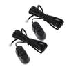 FELTECHELECTR 2pcs Car Audio Volume Control Knob Subwoofer Volume Adjuster Remote Power Amplifier Controller for Car view 1