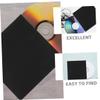 Ciieeo 10pcs Black Cd DVD Paper Sleeves for Disc Storage Scratch Lightweight Design Organized Media Holder for Advertising and Photography Materials view 3
