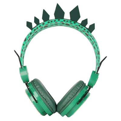 Vaguelly Safe for Boys and Girls Dinosaur Earphones Volume Control Headphones for Laptop/Phone/Tablet