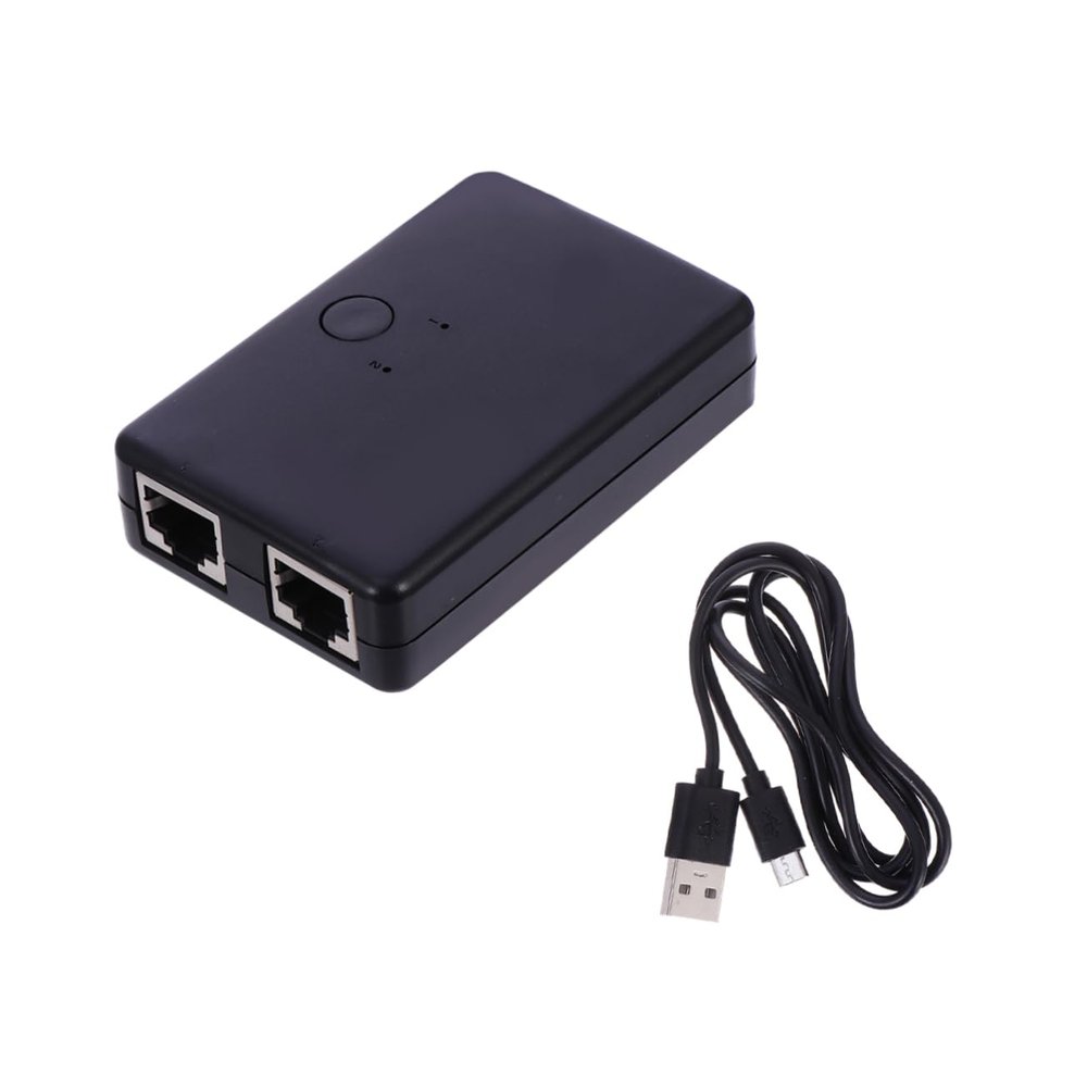 NUOBESTY Bilyee Ethernet Splitter Ports Portable No Power Extension Physical Isolation