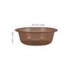 2pcs Portable Plastic Wash Basin for Bathroom Kitchen Outdoor Use view 2