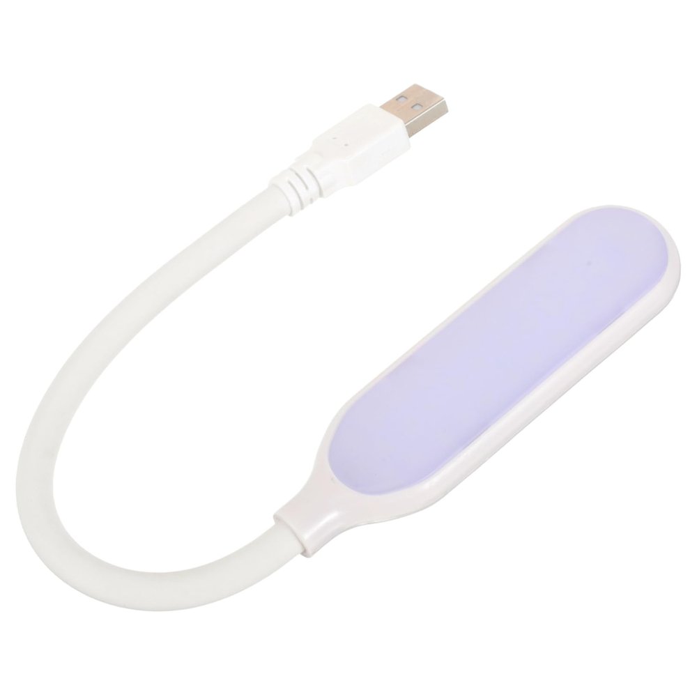 ARTIBETTER USB Gooseneck Reading Lamp for Bedside Flexible Eye-Caring LED Light for Dorm Room USB-Powered Adjustable Brightness for Reading and Night Use