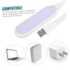 ARTIBETTER USB Gooseneck Reading Lamp for Bedside Flexible Eye-Caring LED Light for Dorm Room USB-Powered Adjustable Brightness for Reading and Night Use view 3