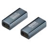 WITRN USB C Adapter PD 240W 80Gbps for Thunderbolt 5/4/3, Male to Female Extender USB4 2.0 L Shape Connector with 8K@60Hz 120Gbps Video for iPad, MacBook, 2-Pack (USB c Female to Female Adapter) view 1