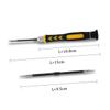 HOMSFOU Screwdriver Multibit Set Electronic Repair Tool Phone Maintenance Kit Professional Screwdriver Kit for Glasses Mobiles view 2