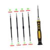 HOMSFOU Screwdriver Multibit Set Electronic Repair Tool Phone Maintenance Kit Professional Screwdriver Kit for Glasses Mobiles view 3