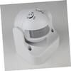 NUOBESTY Energy-Saving Wall Mount Motion Sensor 180 Ir Body Sensor Easy Install White for Areas view 2