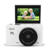 Tangxi 5K Digital Camera for Photography, 75MP HD 18X Digital Zoom, Autofocus, 3 180 Flip Screen, Multi Axis Stabilization, Retro Mirrorless Camera for Travel/Vlogging (White) view 1