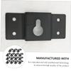 CAXUSD 15pcs Iron Wall Plate Hangers Speaker Hanging Hooks for Sound Box Audio Speaker Accessories view 3