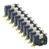 10Pcs Hse-231 Compatible Heat Shrink Tube Labels for Label Makers Models Hse-211 221 241 251 611 621 631 641 651(10PK Hse-641) view 1
