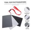 DOITOOL Large Grey Balance Card Photography Checker Strap White Balance Film Checker Exposure Photography view 4