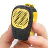 Wearable Bluetooth Speaker,Clip on Wireless Jobsite Water-Resistant Portable Speaker, Built in Mic for Hands-Free/Call, Suitable for Indoor & Outdoor Use Update Version Yellow view 1