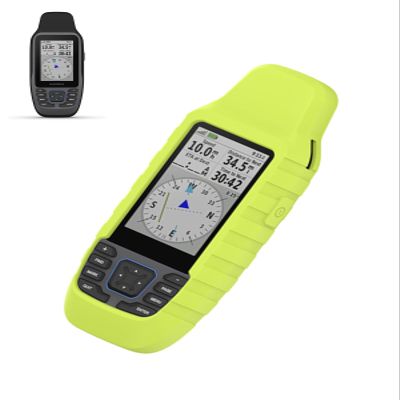 Case for Garmin GPSMAP 79sc/79s Marine GPS Handheld,Soft Protective,BOVUGAC Silicone Case for Garmin GPSMAP 79sc/79s-Neon Green