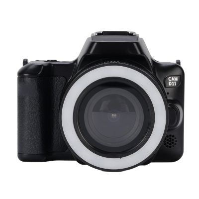 2K Digital Camera, HD Flip Screen 48MP Vlogging Cam with Double Lens, 16X Zoom Point and Shoot Camera with Games Music Filters for Beginners Adults (Black)