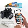 2K Digital Camera, HD Flip Screen 48MP Vlogging Cam with Double Lens, 16X Zoom Point and Shoot Camera with Games Music Filters for Beginners Adults (Black) view 3