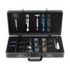 Ginelm Barber Carrying Case with Dual Locks Lockable Hairdressing Toolbox view 1