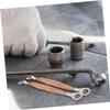 Alipis 6pcs Automotive Ground Strap Braided Copper Ground Wire ESD Grounding Wire for Frame Fuel view 4